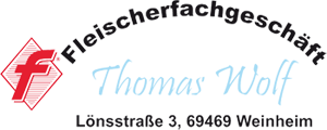 Logo Thomas Wolf - Fleischerfachgeschäft und Partyservice